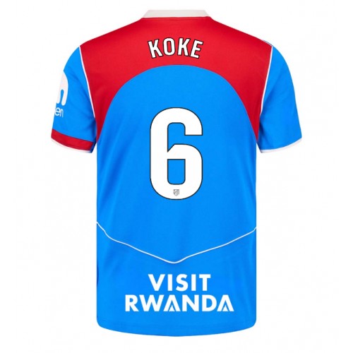 Atletico Madrid Koke #6 Tredje Tröja 2025-26 Kortärmad Atletico Madrid Koke #6 Tredje Tröja 2025-26 Kortärmad